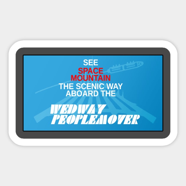 WEDWay Peoplemover! Sticker by Bt519